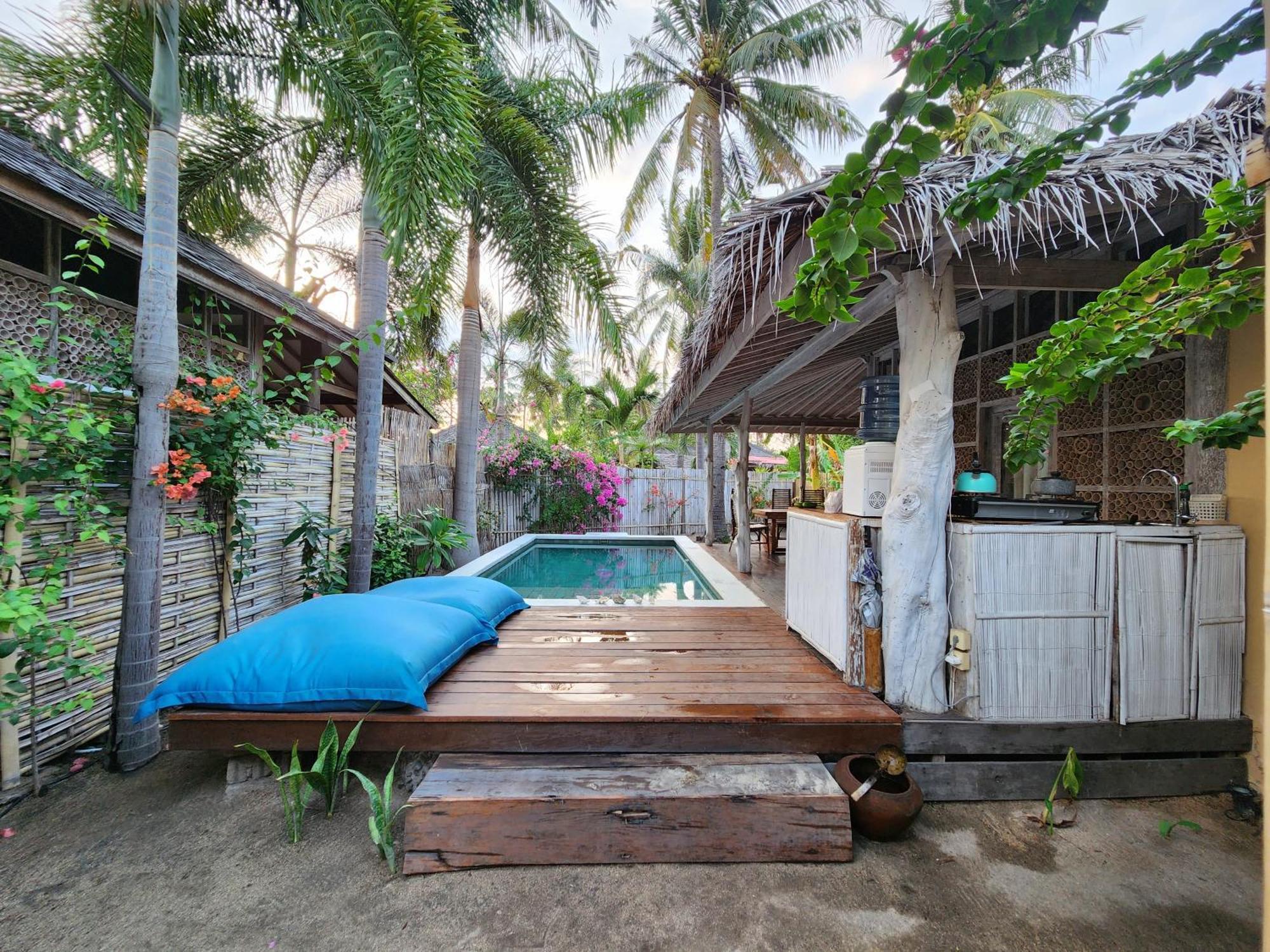 Bamboo Lodge Gili Trawangan Kültér fotó