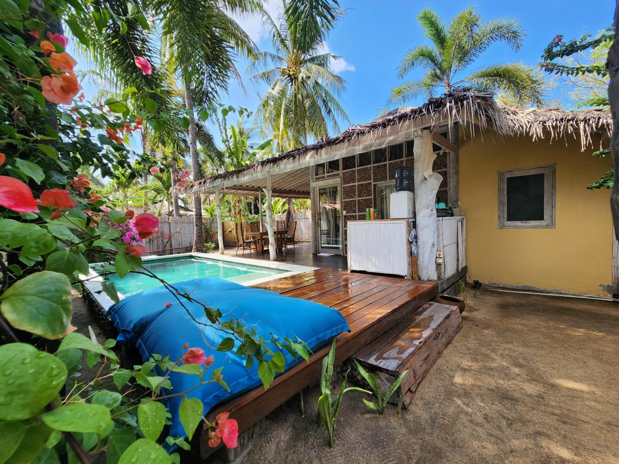 Bamboo Lodge Gili Trawangan Kültér fotó