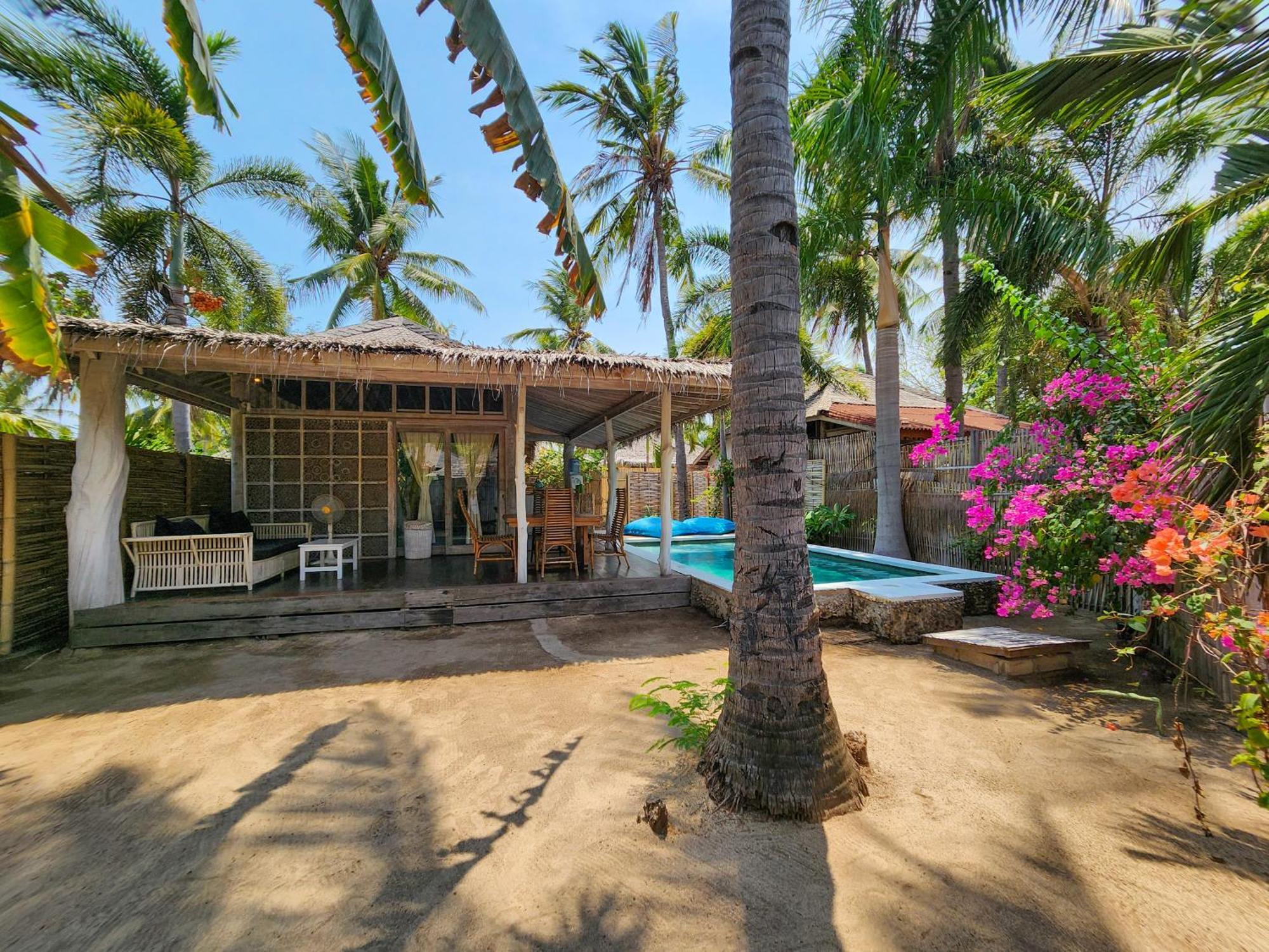 Bamboo Lodge Gili Trawangan Kültér fotó
