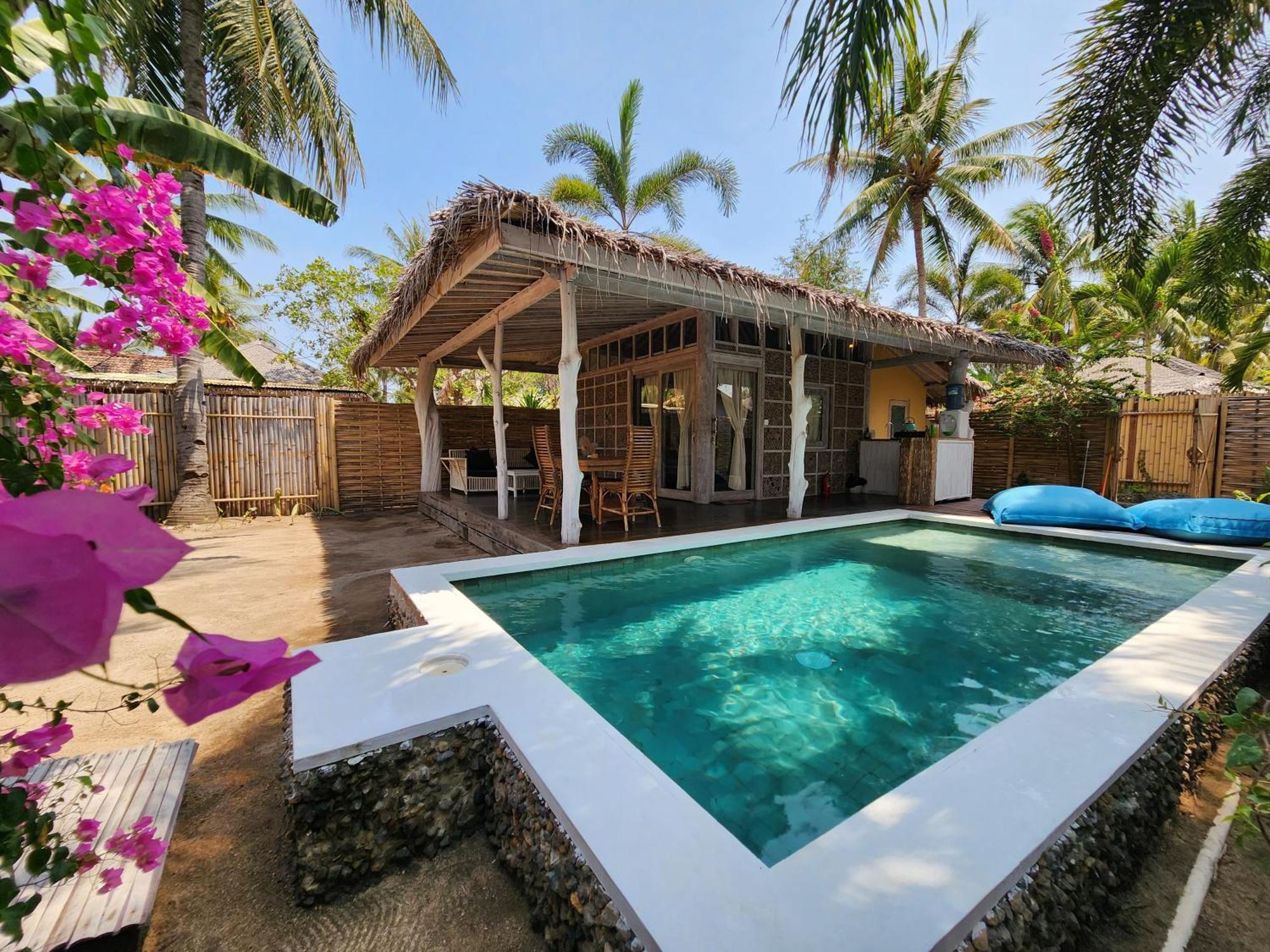 Bamboo Lodge Gili Trawangan Kültér fotó